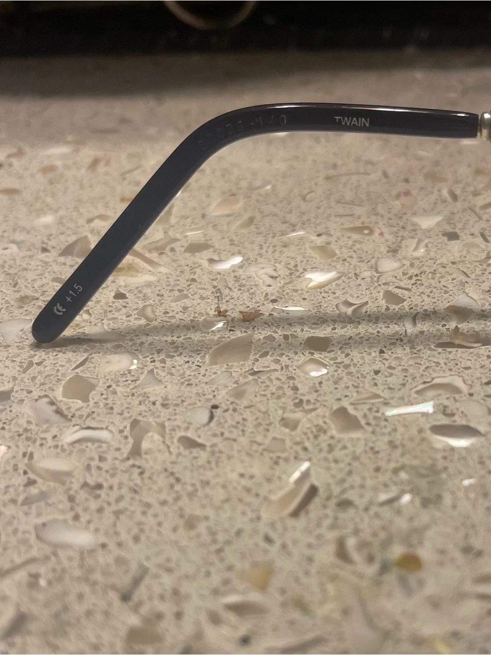 Brighton Silver-Trim Clear Taupe Reading Glasses